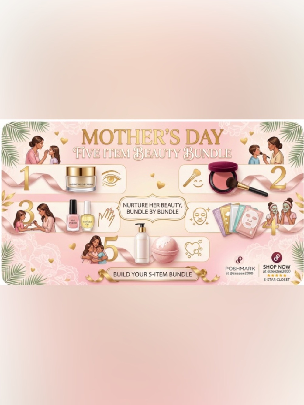 Mother's Day Five-Item Beauty Bundle or Request Bundle
